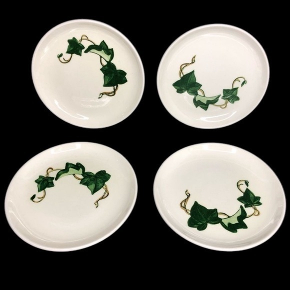 Metlox Other - 4 Vintage Metlox Poppytrail California Ivy Bread & Butter Plates in EUC